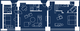G8 Summit Suite (2 bed rooms) floor plan
